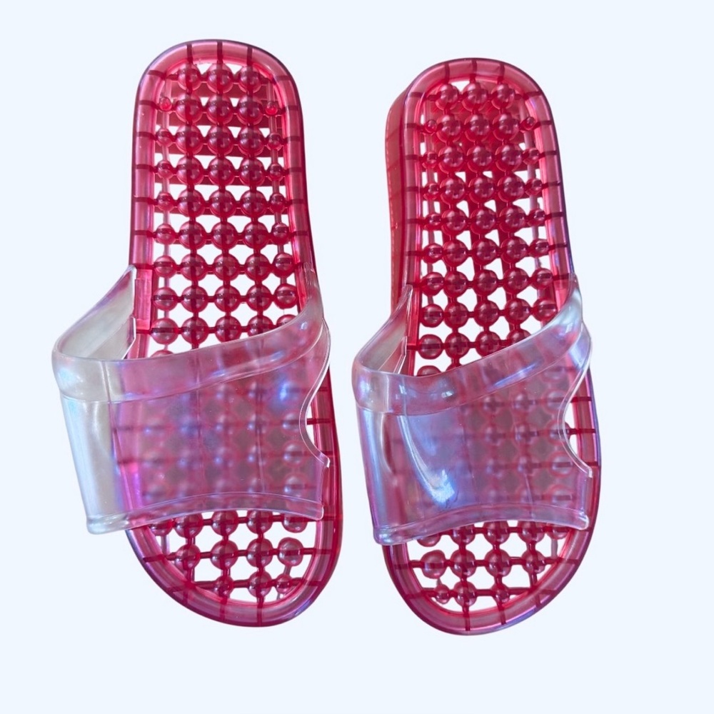 Y2K Movie Clothes size 4/5 NWOT JELLY sandals #summer #holidayvibes #jellyshoes